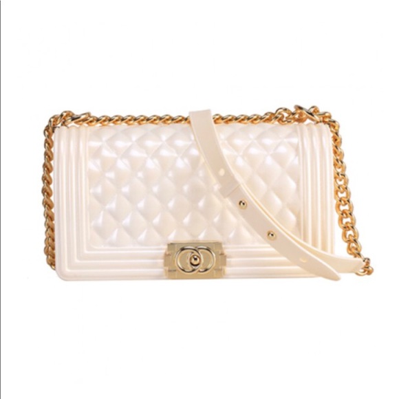 COPY - ToyBoy white purse - Picture 1 of 11
